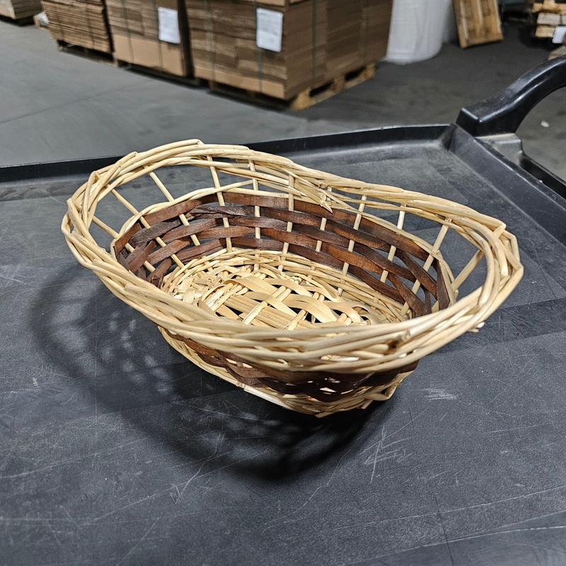 Almac Oval Two-Tone Basket, FINAL SALE