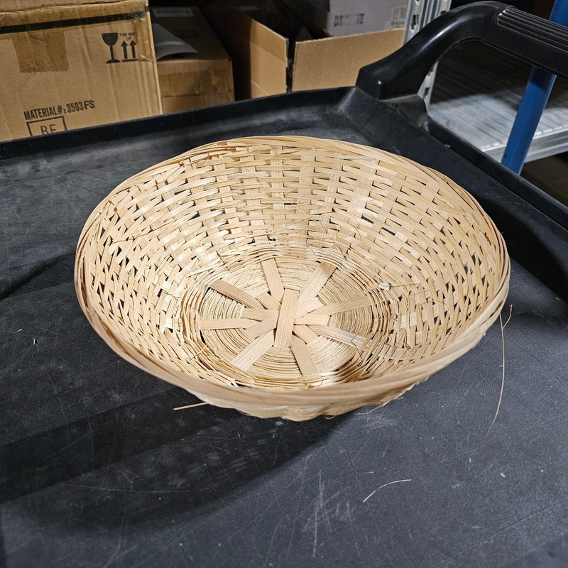 Almac Round Woven Basket, 10", FINAL SALE