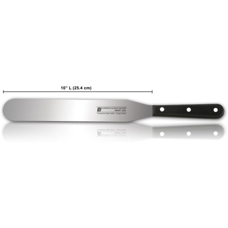 Canada Cutlery Spatula/Pallet Knife, 10", Black Handle, FINAL SALE