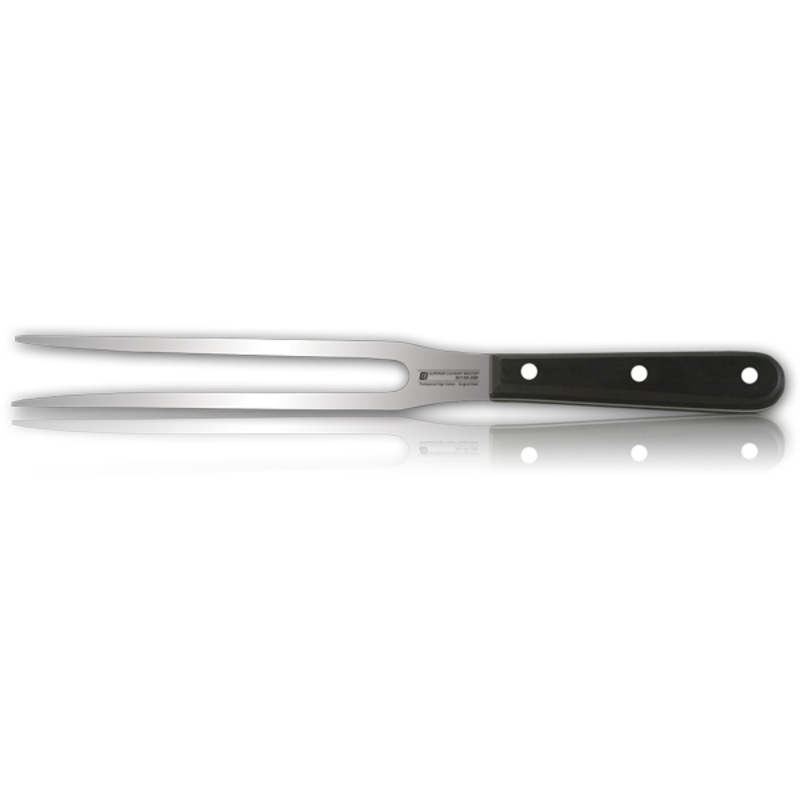 Canada Cutlery Straight Roast Fork, 8", Black Handle, FINAL SALE