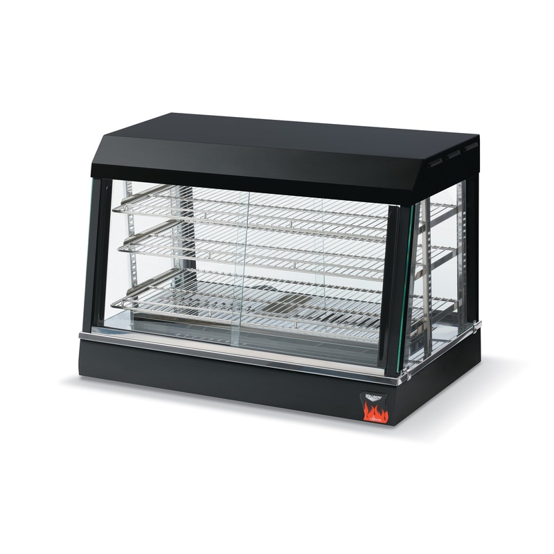 Vollrath 40733 Cayenne Heated Display Case, Angled Front, Front and Back Access, 120 V, 26", FINAL SALE