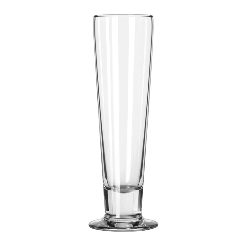 Libbey Catalina Tall Pilsner Beer Glass, 14.5 oz (24-pack)