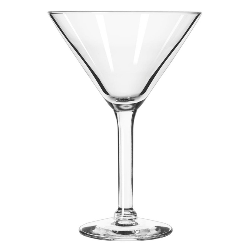 Libbey Grande Salude Martini Glass, 10 oz (12-pack)