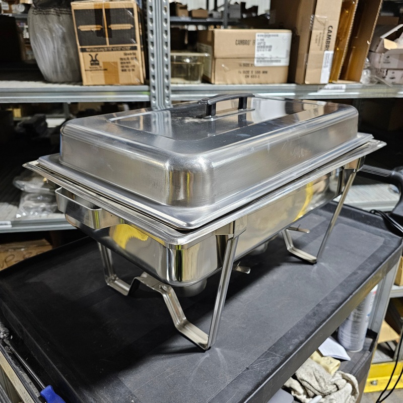 Vollrath Trimline II Full Size Chafer, Stainless Steel, SCRATCH & DENT FINAL SALE