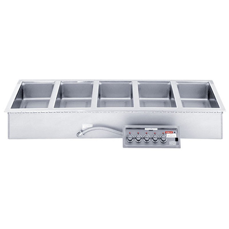 Wells Mfg MOD500 Drop-In Hot Food Well, 5 Well, 208/3, FINAL SALE
