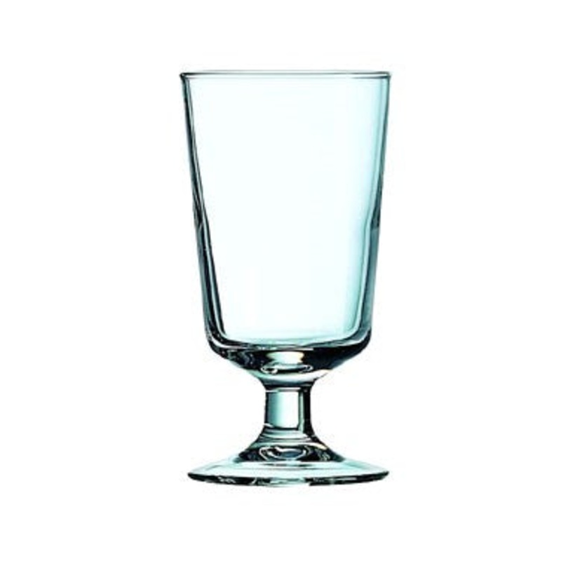 Arcoroc Excalibur Footed Hi-Ball Glass, 8 oz (36-pack)