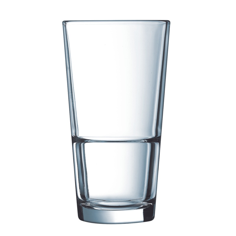 Arcoroc Stack Up Hi-Ball Glass, 11.75 oz (24-pack)