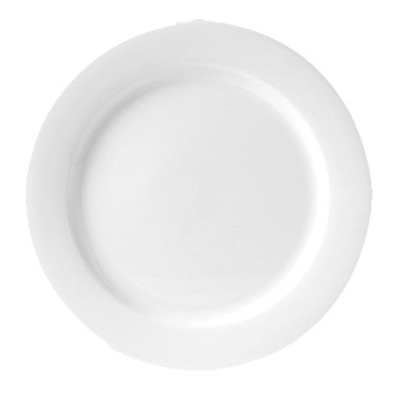 Steelite Monaco Flat Rim Plate, 10 5/8" (24-pack)