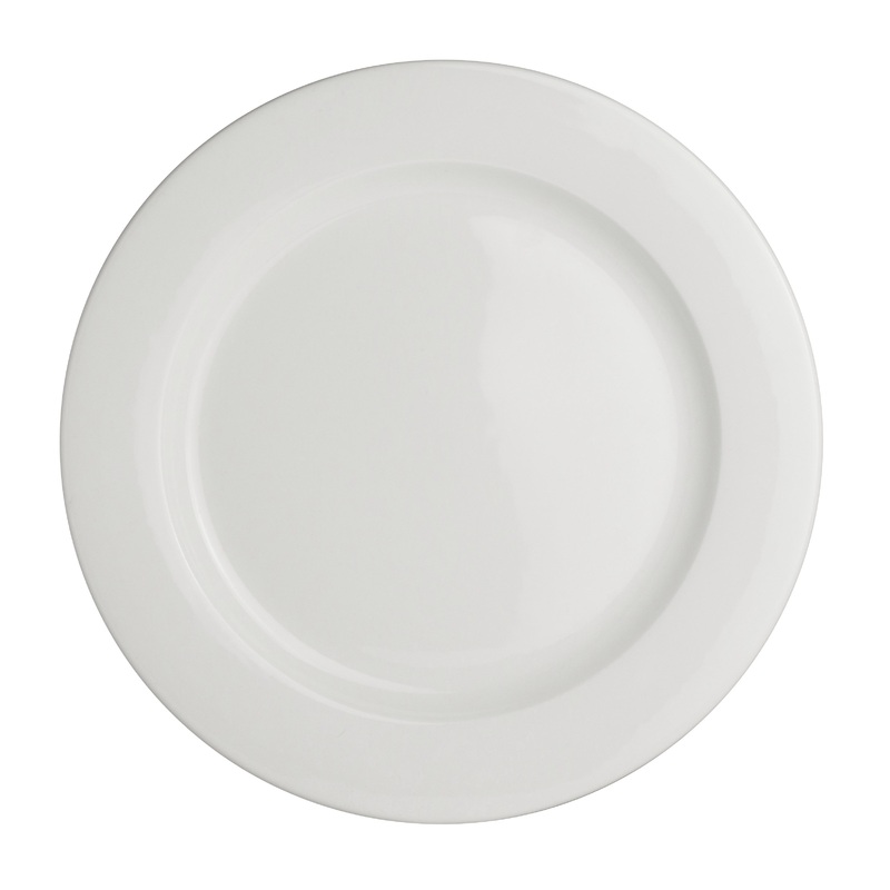 Steelite Monaco Flat Rim Plate, 6 1/4" (36-pack)