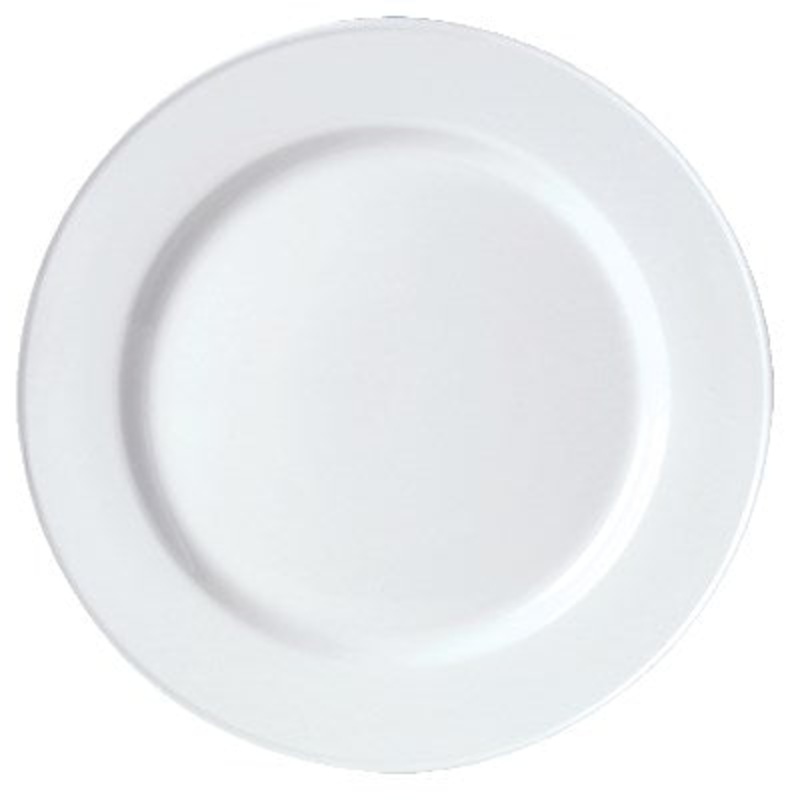 Steelite Simplicity Slimline Plate, 10" (24-pack)