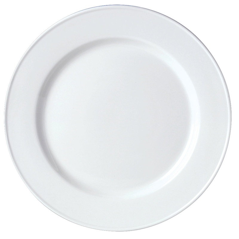 Steelite Simplicity Slimline Plate, 6.25" (36-pack)
