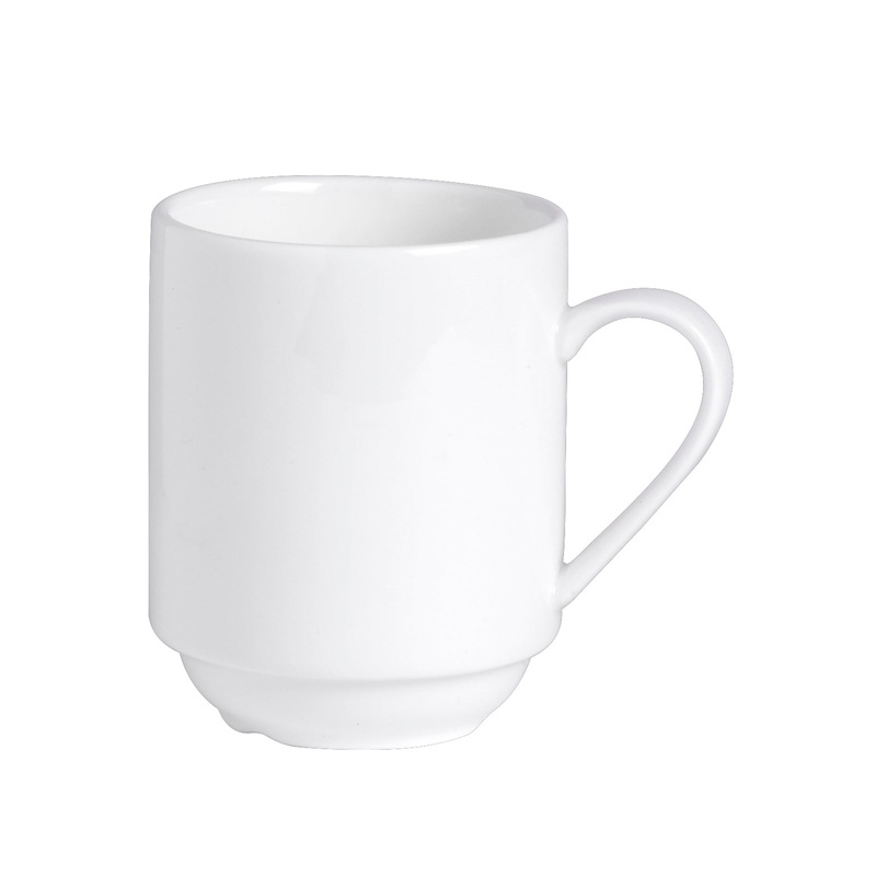 Steelite Stratford Stack Mug, 10 1/2 oz (12-pack)