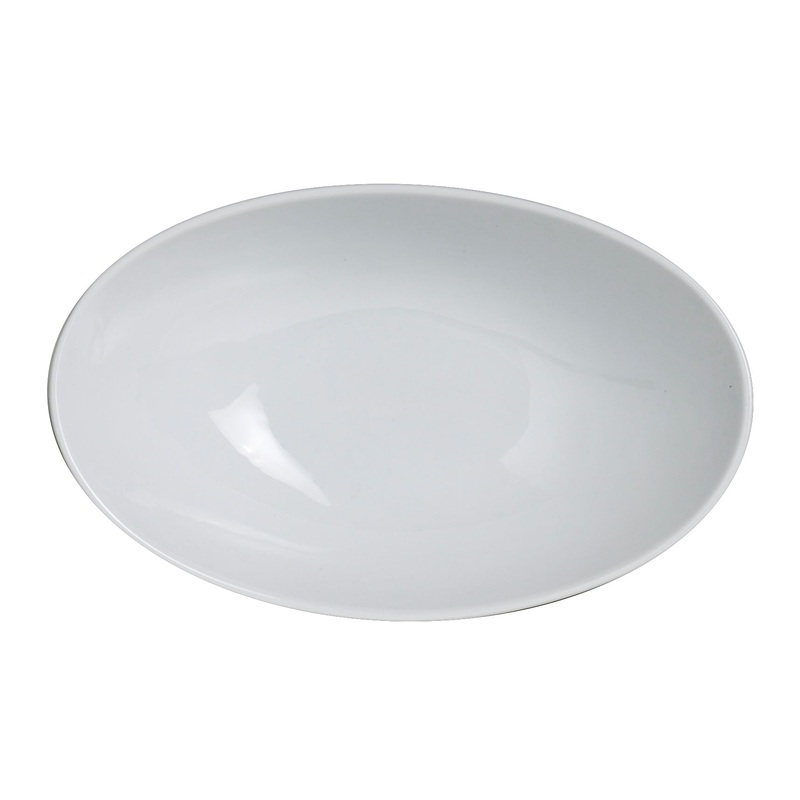 Steelite Varick Cafe Porcelain Oval Bowl, 7 oz (12-pack)