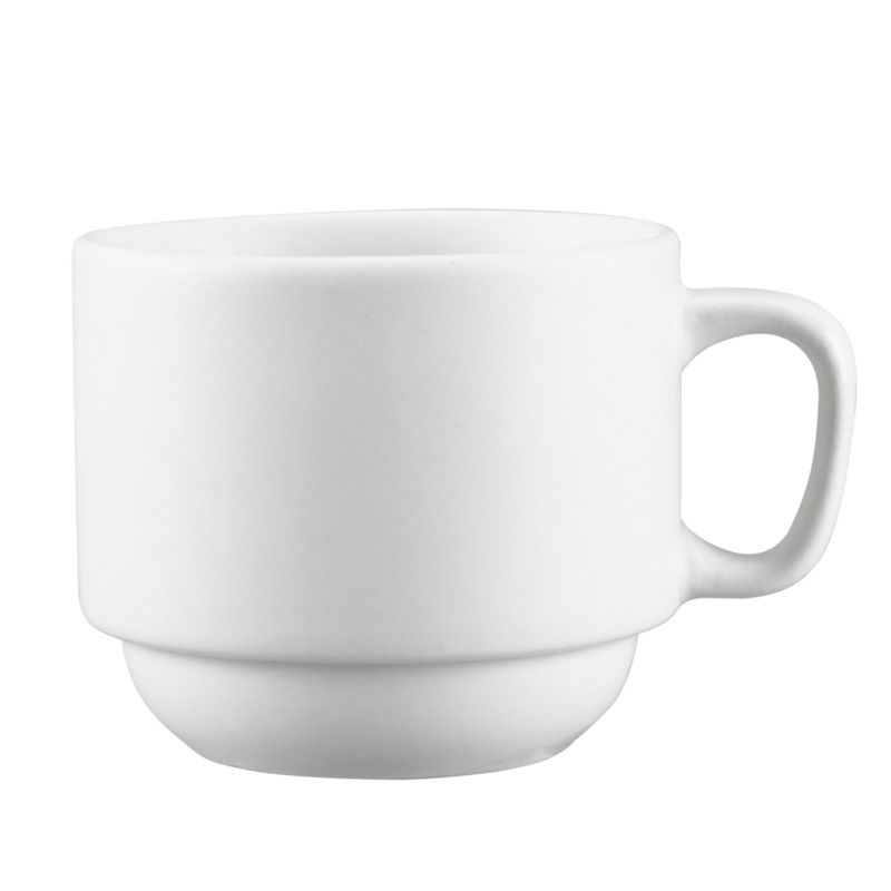 Browne Palm Stacking Cup, 7 oz, White (36-pack)