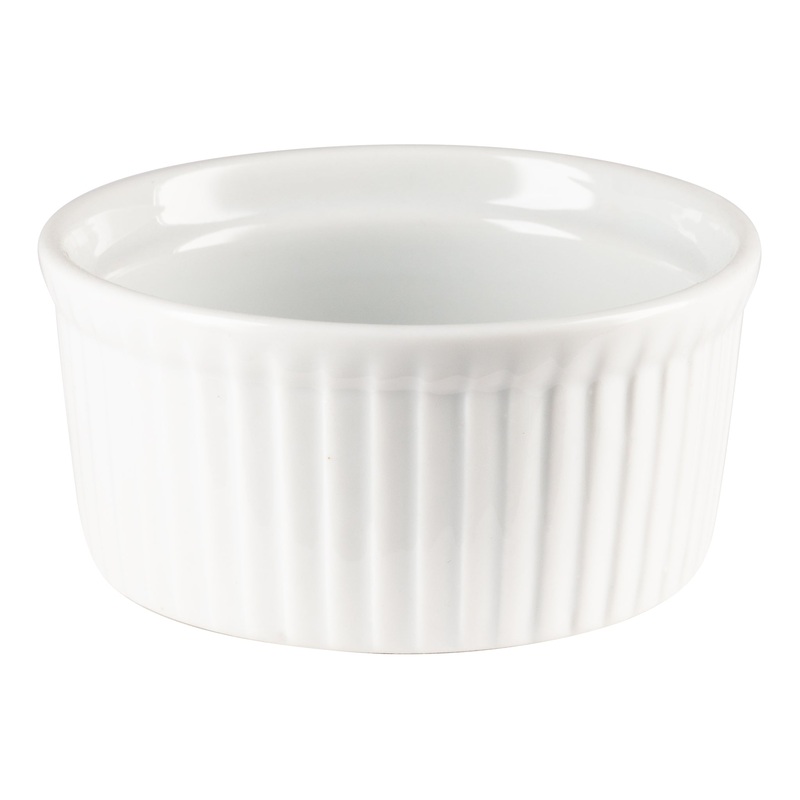 Browne Ramekin, 4.5 oz, White Porcelain (12-pack)