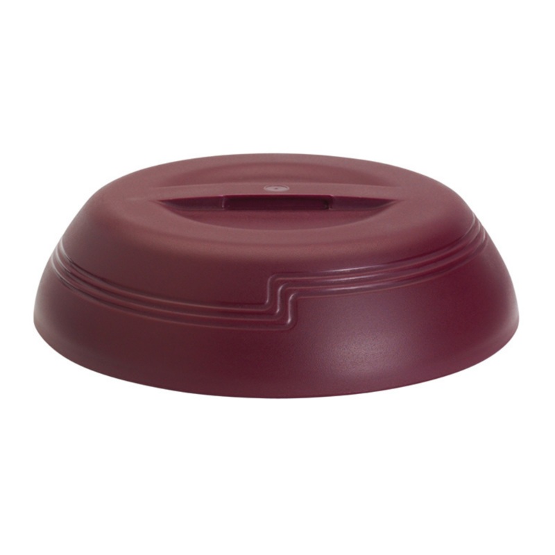 Cambro Camwear Shoreline Insulated Delivery Ware Low Profile Dome, 9" (12-pack)
