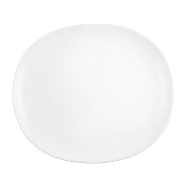 Dudson Arcoroc Eternity Plus Coupe Oval Plate, 12" (12-pack)