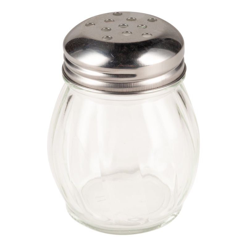 Browne Cheese Shaker, 6 oz, Glass (12-pack)