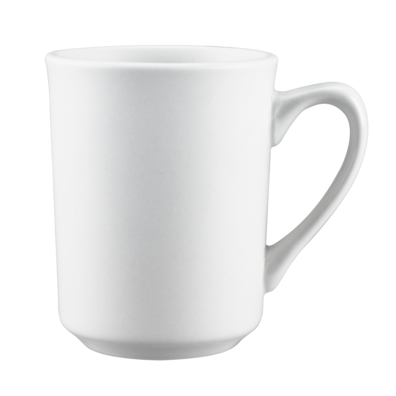 Browne Palm Coffee Mug, White (36-pack)