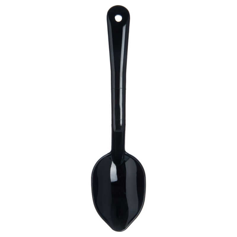 Carlisle Solid Serving Spoon, Black