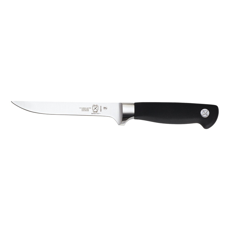 Mercer Genesis Stiff Boning Knife, 6", Black