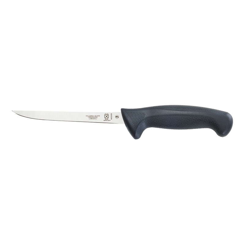Mercer Millennia Narrow Boning Knife, 6", Black