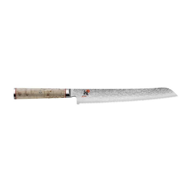 Zwilling Miyabi 5000 MCD Bread Knife, 9", Birch