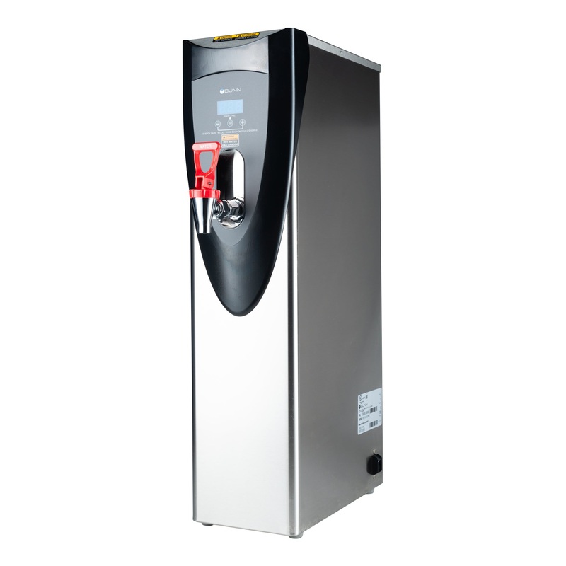 BUNN 43600.6006 H5X Element Hot Water Tower, 5 Gal, Stainless Steel, 120V