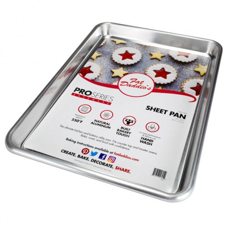 Fat Daddio's Sheet Pan, 18 Gauge Aluminum, FINAL SALE
