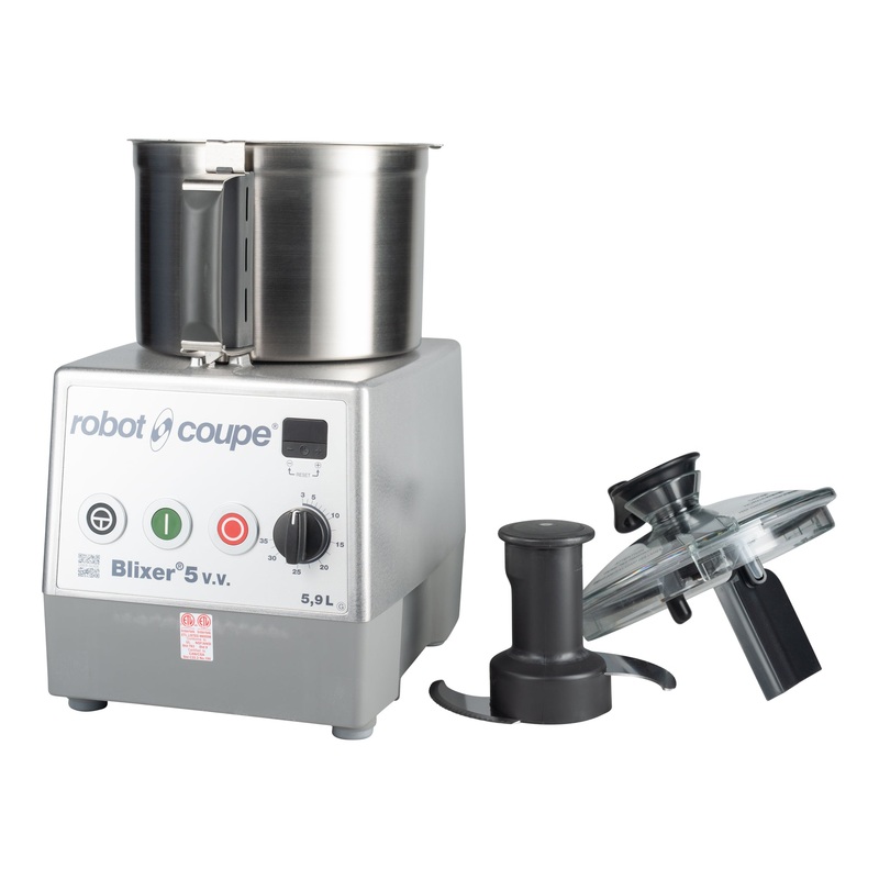 Robot Coupe Blixer 5 VV Food Processor, 5.5 qt Stainless Steel Bowl, 120 V