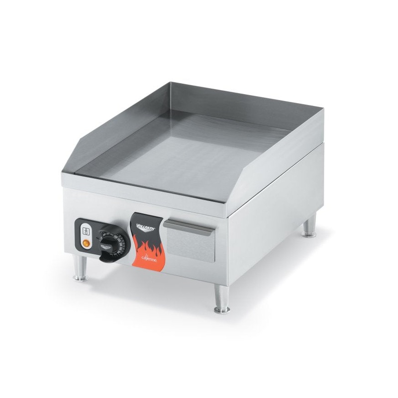 Vollrath 40715 Cayenne 14" Electric Flat Top Griddle, 120V