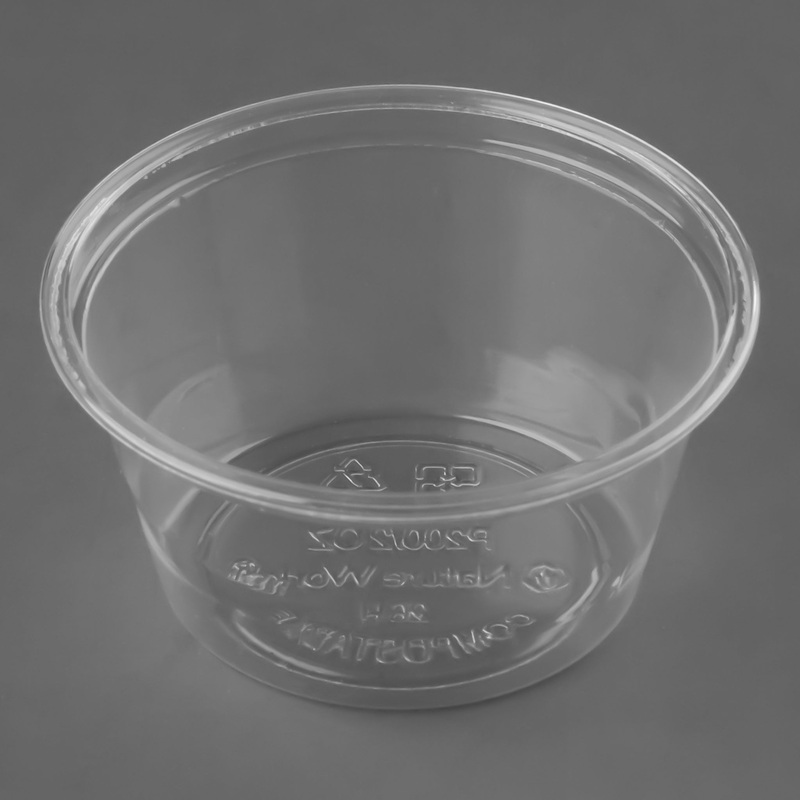 Eco Guardian Compostable Clear Portion Cup, 2 oz, PLA (2500-pack)