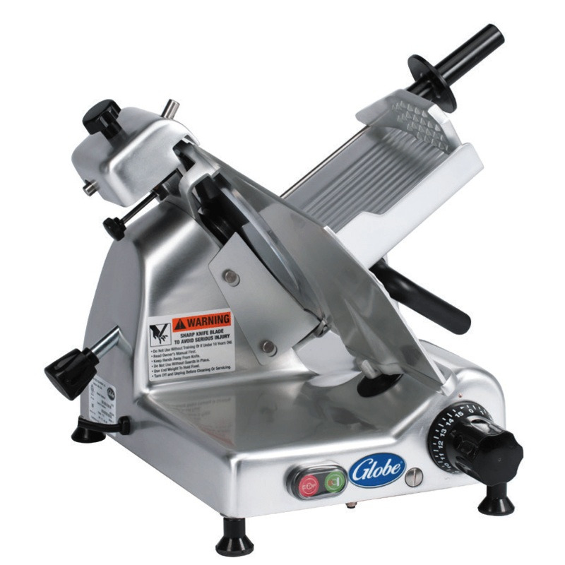 Globe G10 Medium Duty Manual Meat Slicer, 10", 1/3 HP