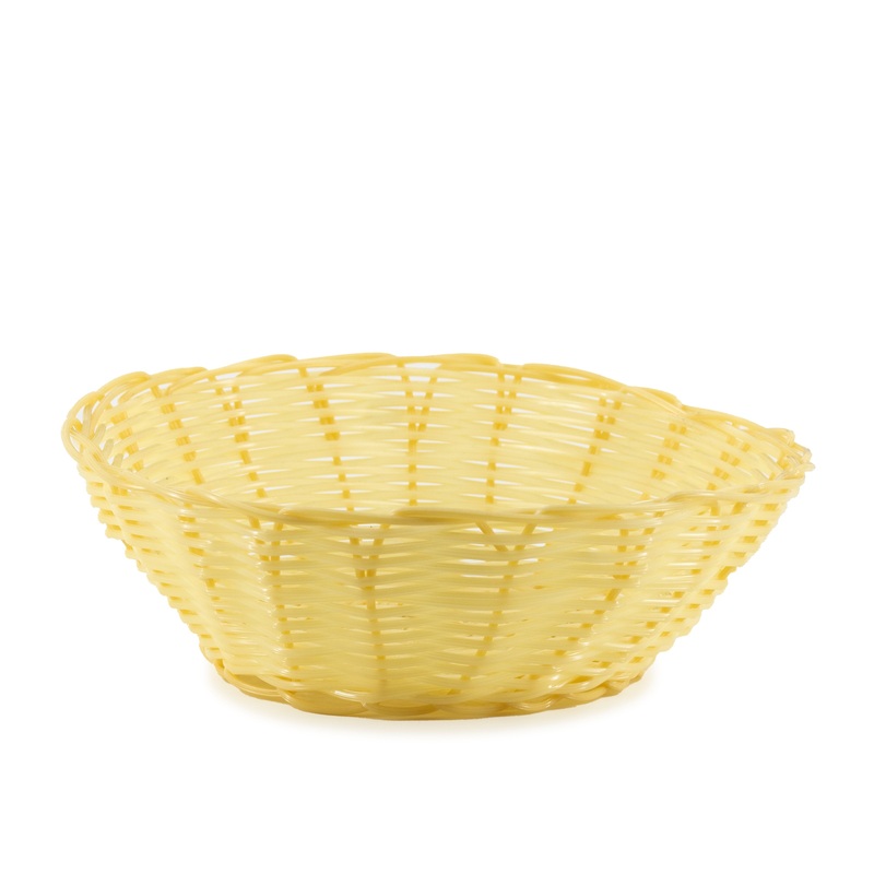Rabco Round Bread Basket, 9", Plastic