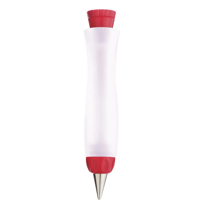 Cuisipro Deluxe Food Decorating Pen with 2 Tips, Silicone and Plastic
