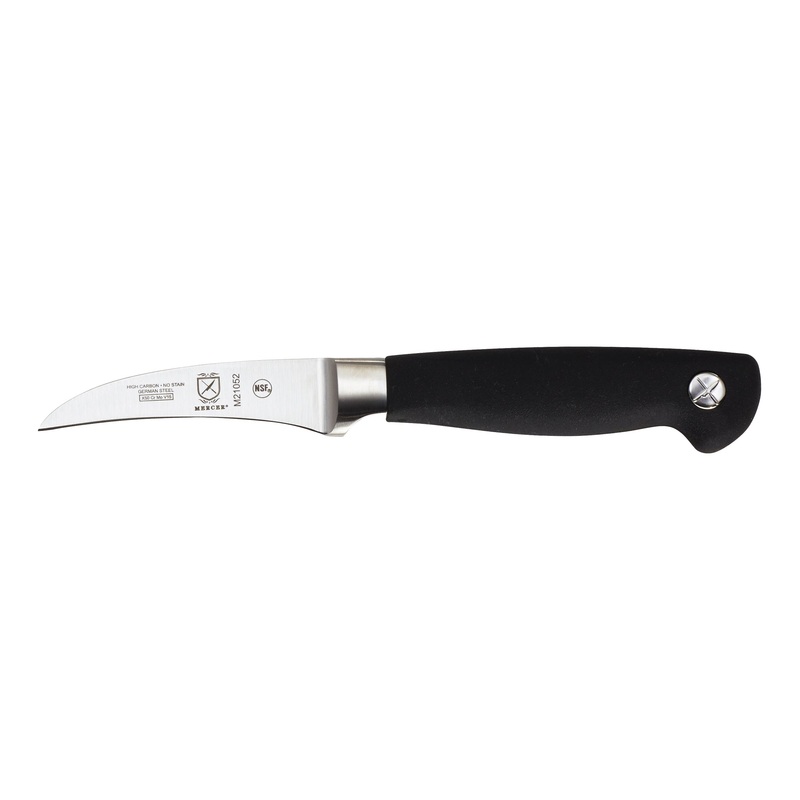 Mercer Genesis Peeling Knife, 3", Black