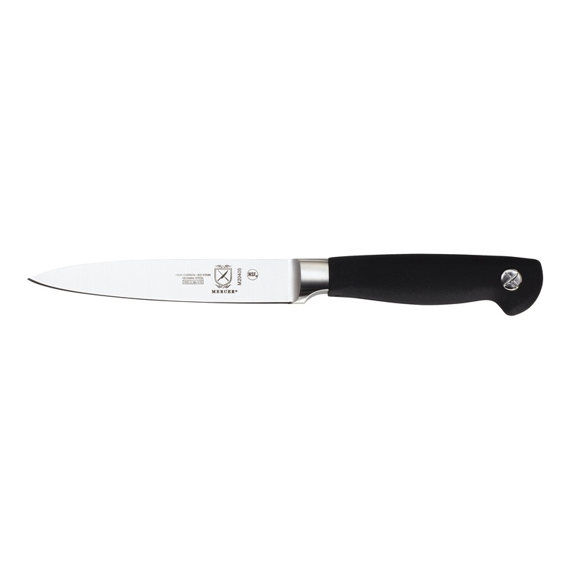 Mercer Genesis Utility Knife, 5", Black