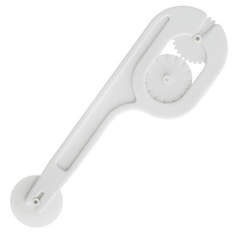 Ateco Fondant Cutter and Embosser, White Plastic