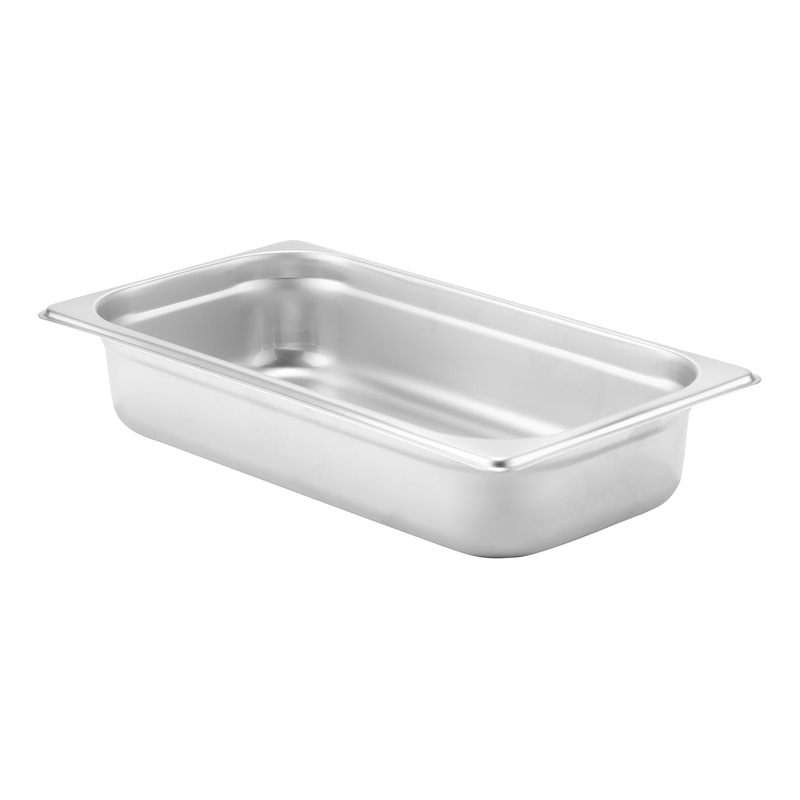 SignatureWares 1/3 Size Food Pan, 24 Gauge Stainless Steel