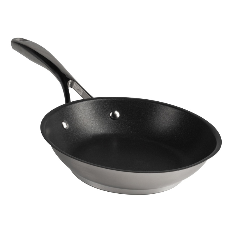 SignatureWares Non Stick Frying Pan, Stainless Steel, Excalibur Finish