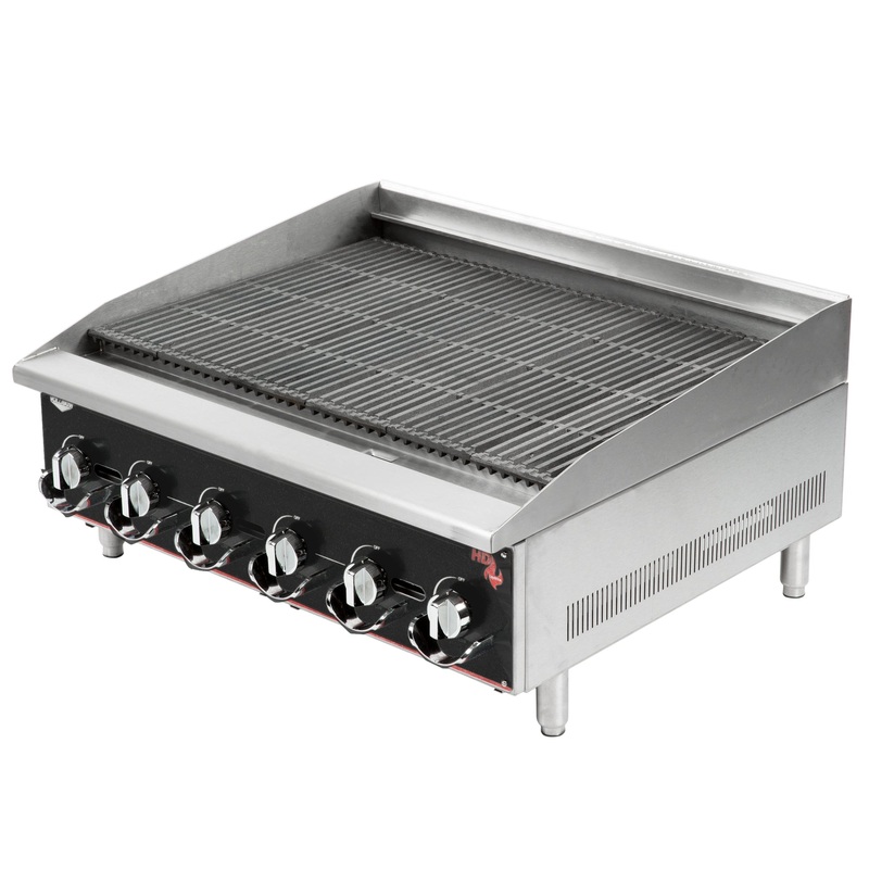 Vollrath 936CG Cayenne 36" Heavy Duty Gas Charbroiler, Radiant/Lava Rock, FINAL SALE