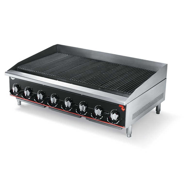 Vollrath 948CG Cayenne 48" Heavy Duty Gas Charbroiler, Radiant/Lava Rock, FINAL SALE