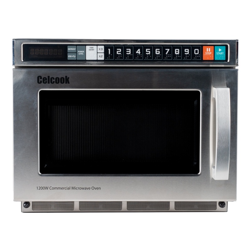 Celcook CCM1200 Commercial Compact Microwave Oven, 1200 Watt