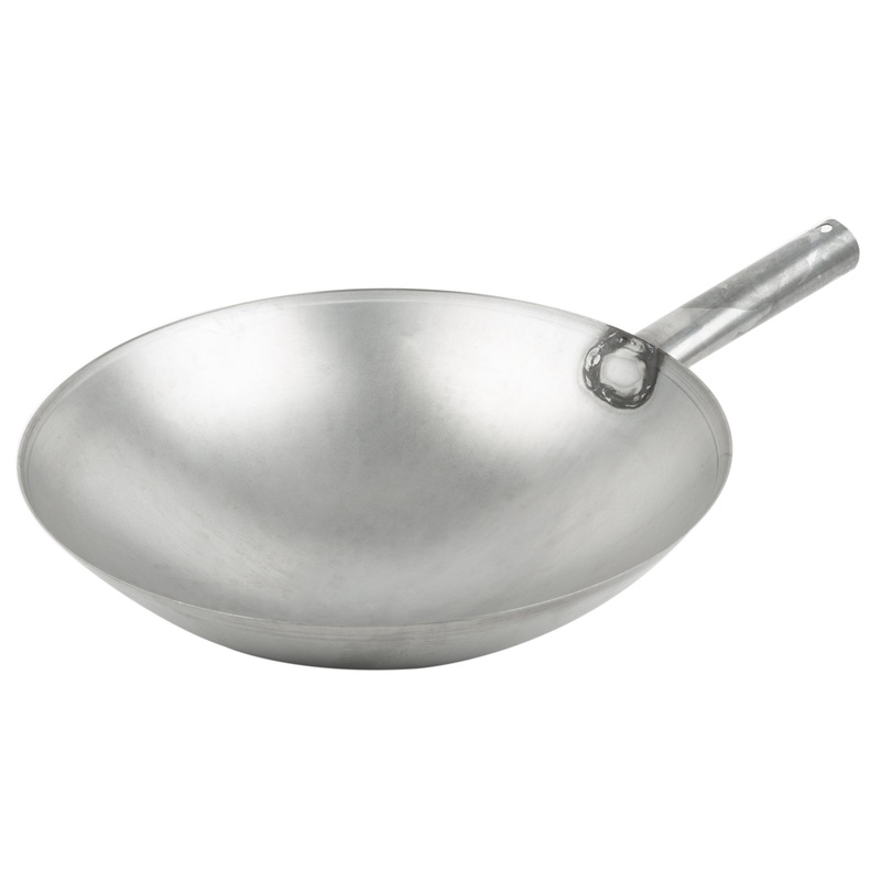 Vollrath Carbon Steel Wok Pan, 14"