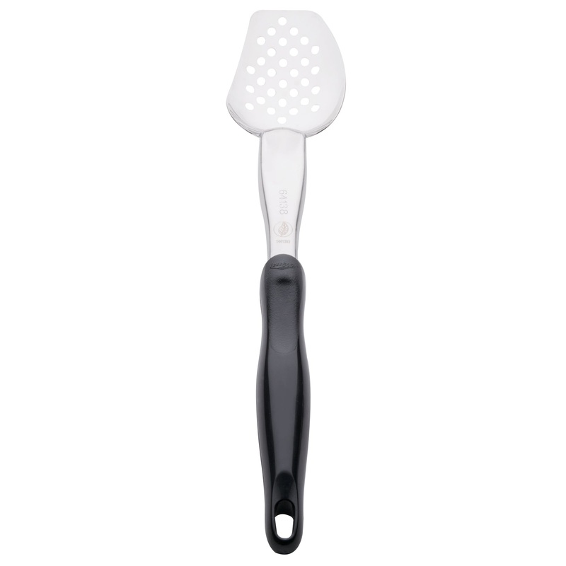 Vollrath Ergo Grip 3 Sided Perforated Basting Spoon, Stainless/Nylon Black Handle, FINAL SALE