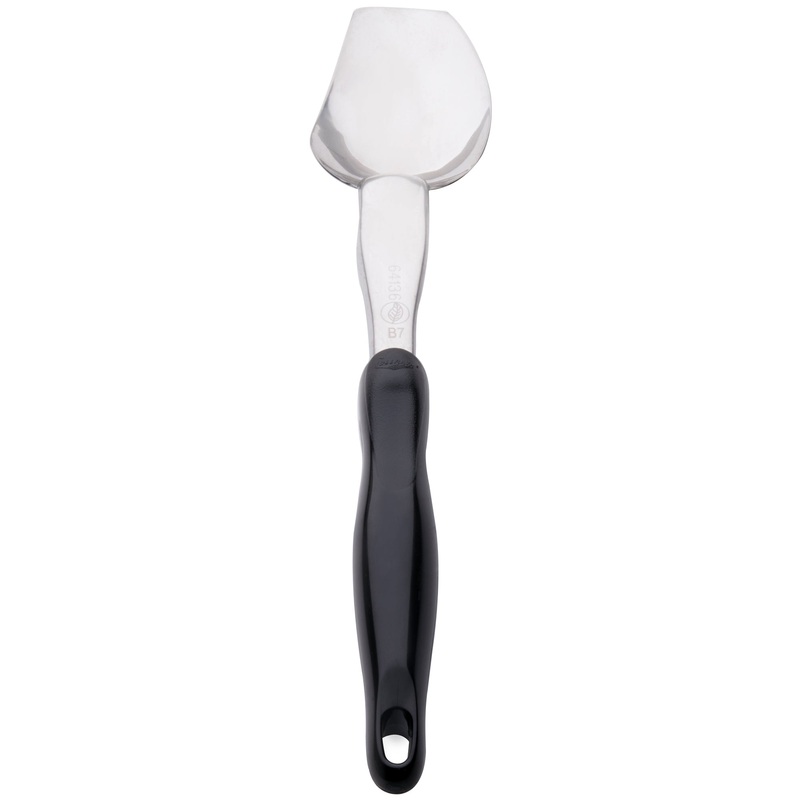 Vollrath Ergo Grip 3 Sided Solid Basting Spoon, Stainless/Nylon Black Handle, FINAL SALE