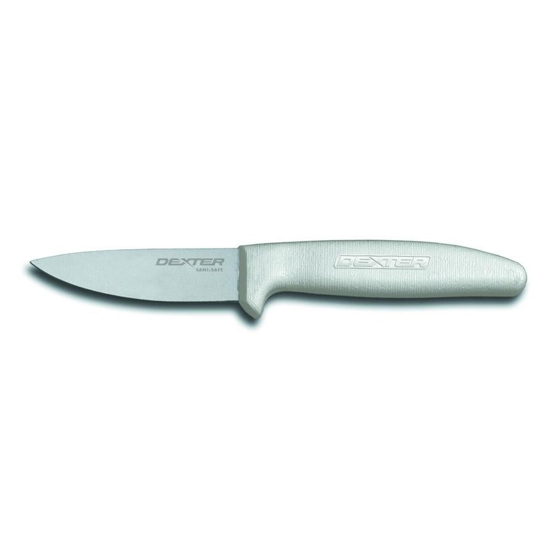 Dexter Sani-Safe Vegetable / Utility Knife, 3.5", White