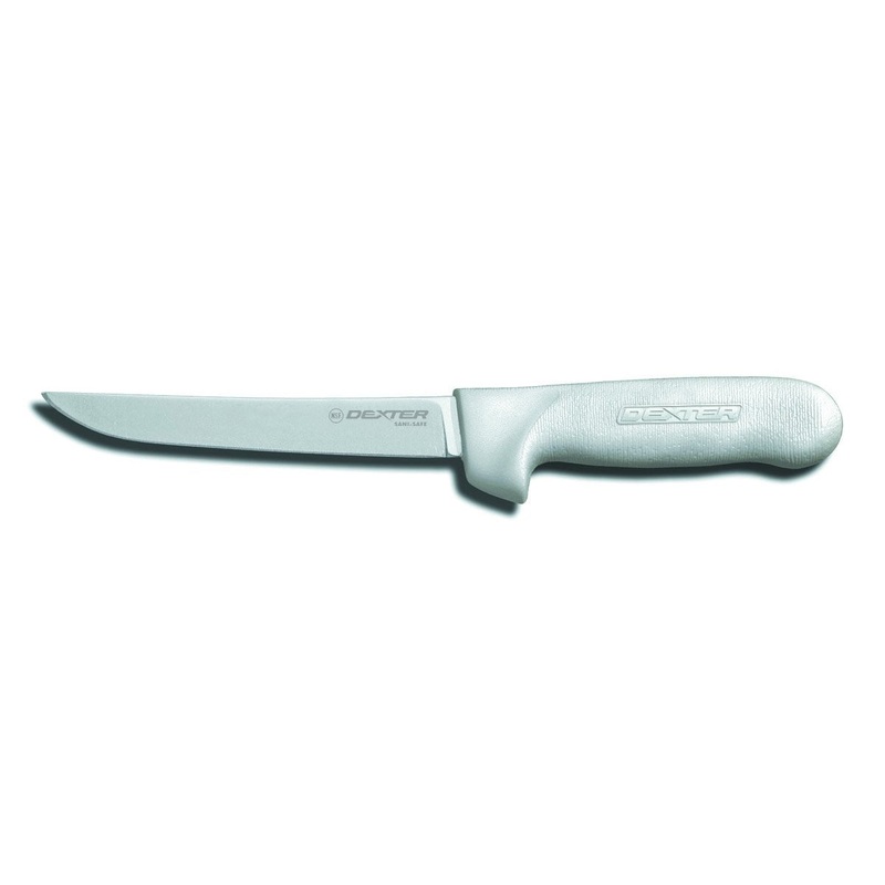 Dexter Sani-Safe Wide Boning Knife, 6", White