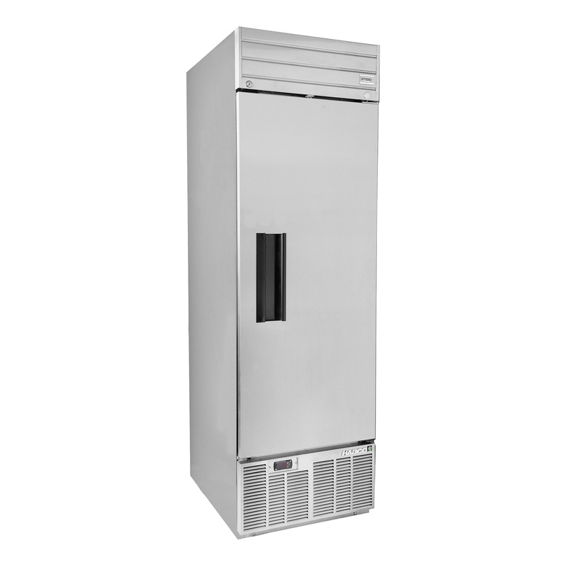 Habco SE24HCSA Dependable Series Refrigerator, Single Stainless Steel Door, 24 CuFt