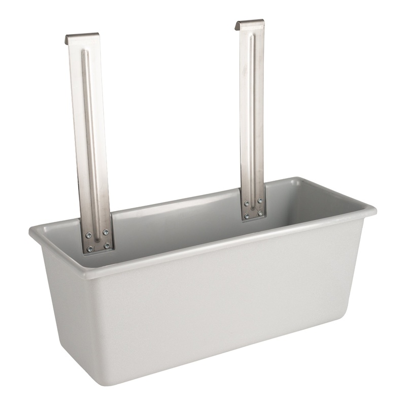 Vollrath Cutlery Bin for Carts, Grey